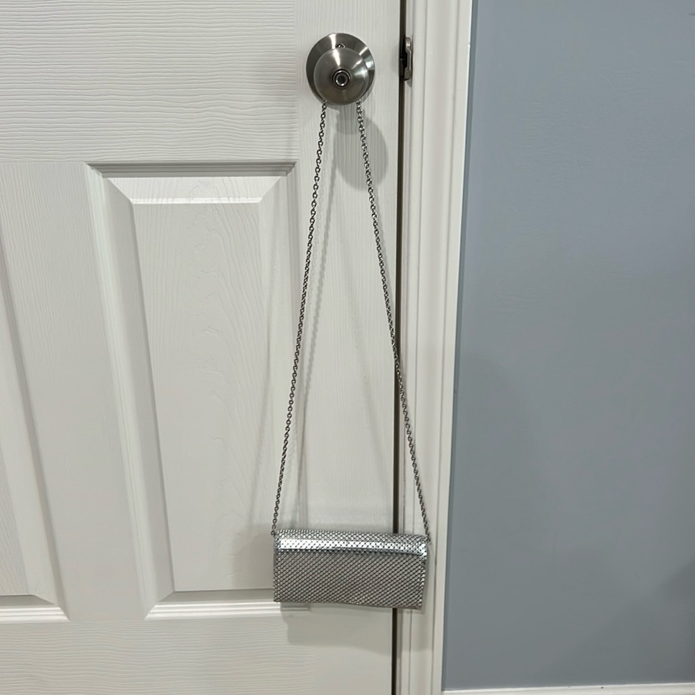 Jessica McClintock silver purse